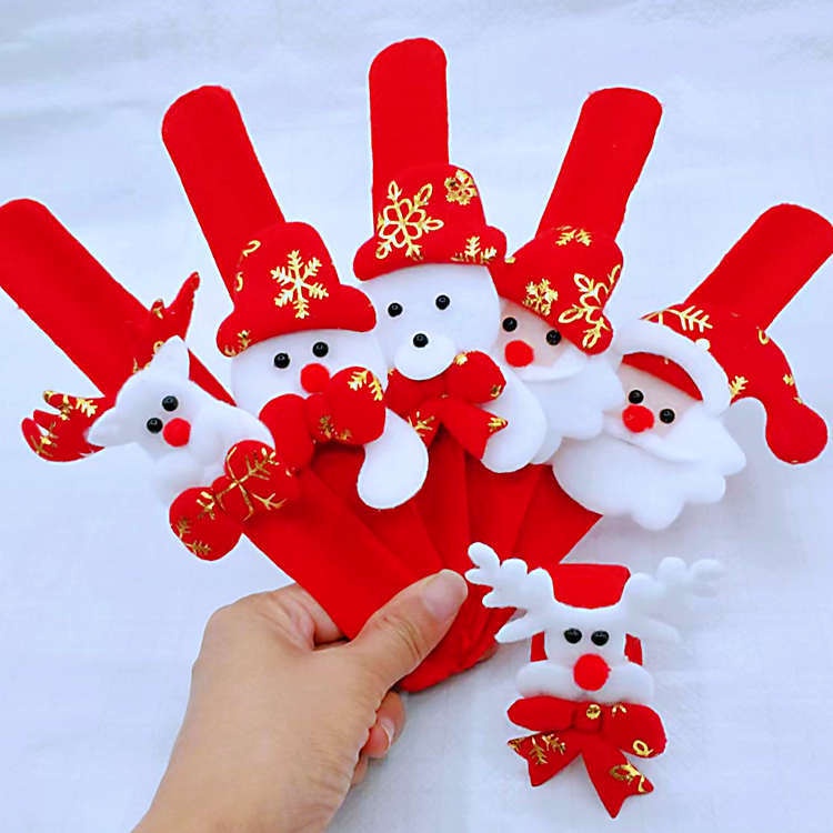 Vòng tay nhung noel quà tặng học sinh