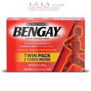 Kem Xoa Bóp Giảm Đau Bengay Ultra Strength Mỹ