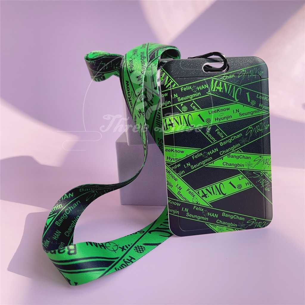 Ví Đựng Thẻ Có Dây Đeo Cổ in Hình Jin Jhope TXT Straykids Nhóm Nhạc btss-613 PTD