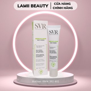 Kem dưỡng giảm nhờn giảm mụn SVR sebiaclear mat + pores