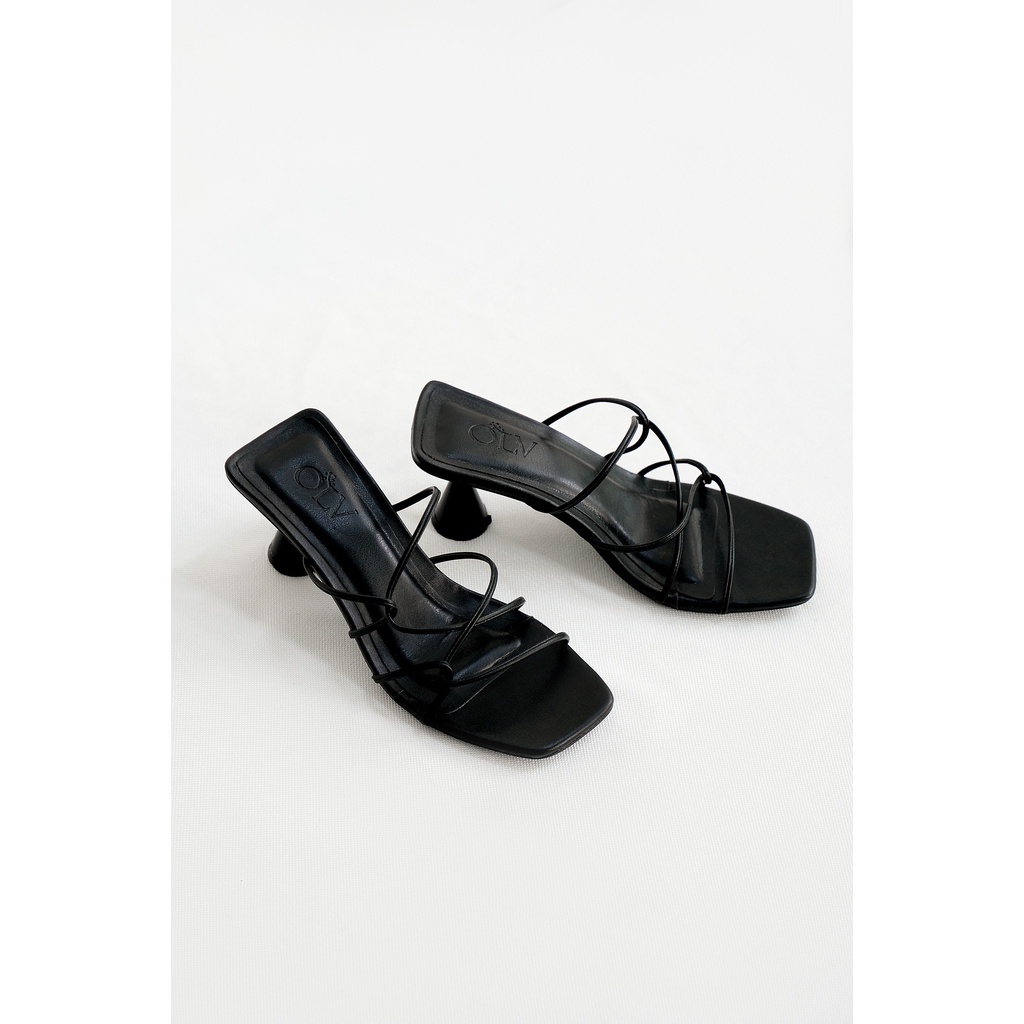 OLV - Giày Inky Twisted Strap Heels