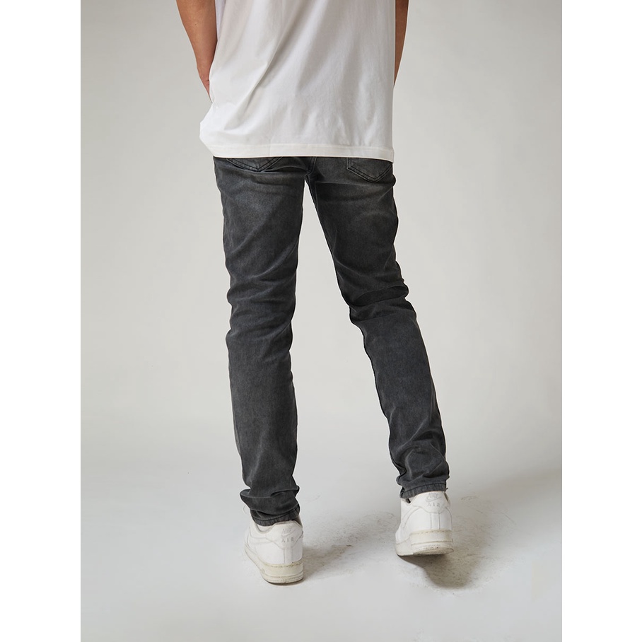 Quần Jeans The Denimaniac dáng ôm màu Dark Grey SS23 - 639 Slim Fit