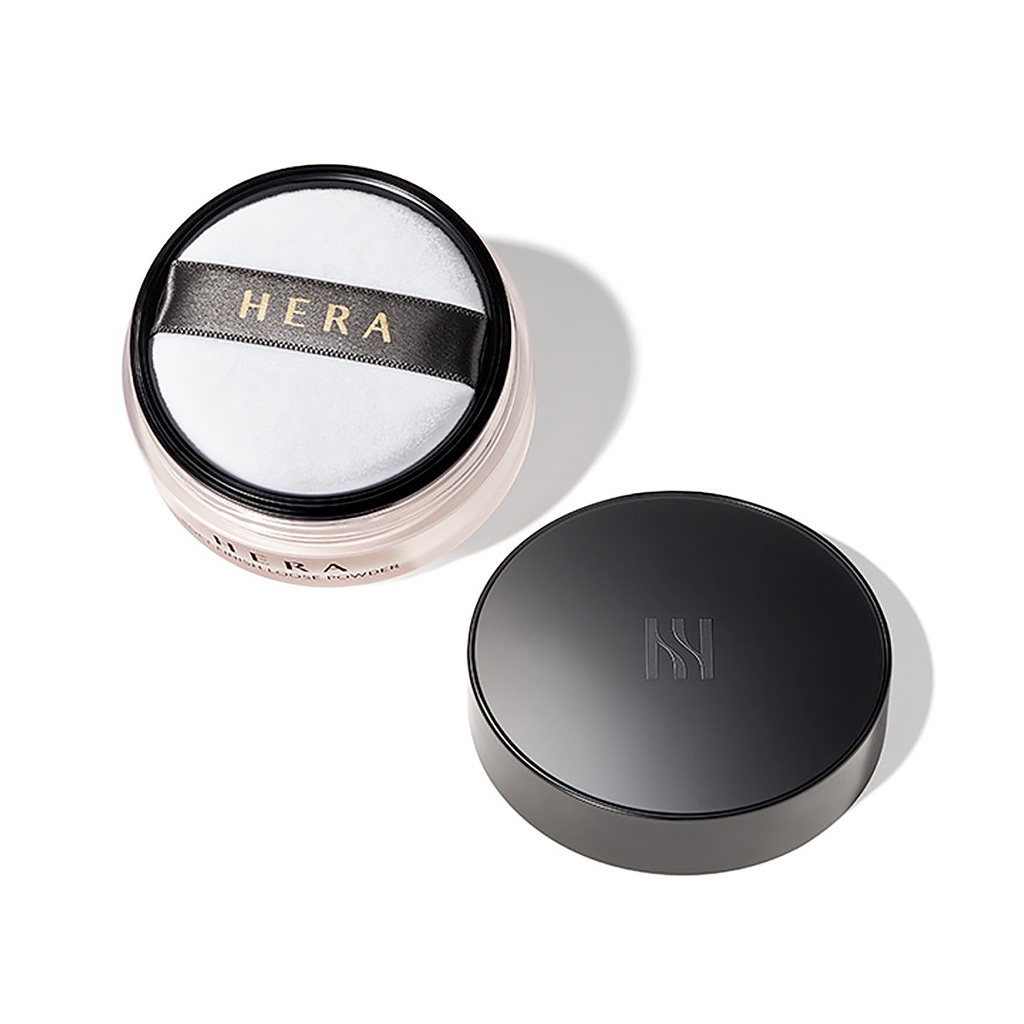 HERA Soft Finish Loose Powder 15g / Finish Pact 8.5g - Loose Powder That Gives A Thin Coat Over The Skin’s Surface To Allow Makeup To Last Longer And Look Fresh