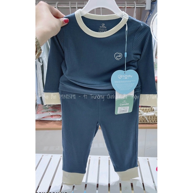 BU chính hãng -  sale bộ quần áo cổ 3cm và cổ tròn vải giữ nhiệt cho bé trai, bé gái