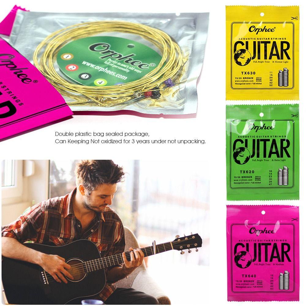Bộ 6 Dây Đàn Guitar TX620 TX630 TX640