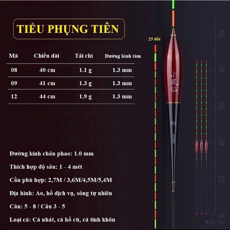 Phao Nano Tiểu Phụng Tiên