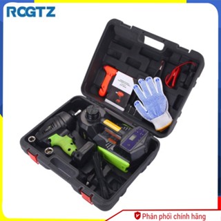[CHÍNH HÃNG] Bộ nâng kích gầm điện, kiêm máy bơm lốp và máy siết ốc ô tô đa năng 3 trong 1 ROGTZ TY-004