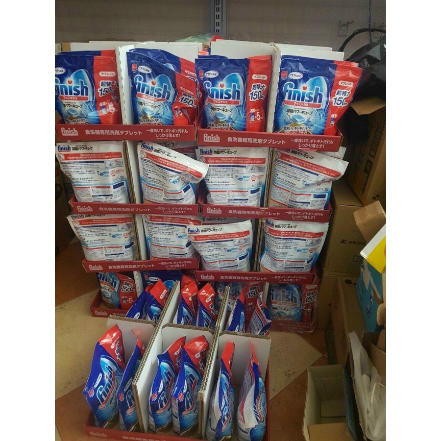 Viên rửa bát FINISH - Nhật Bản 150 viên
