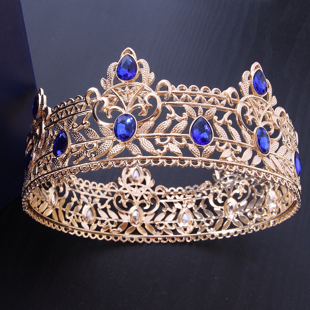 Cài Tóc Hình Vương Miện Vua Vàng Cho Nam