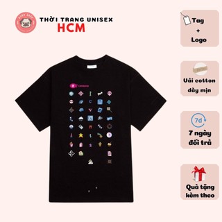 Áo thun Levents internetlove pixel nam nữ full tag chất cotton Hany shop