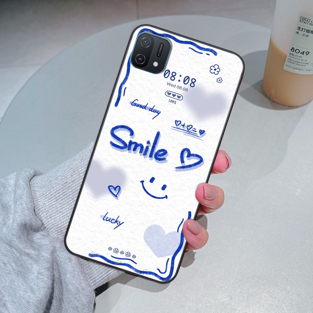 Ốp Oppo A16k in hình gấu vịt caro nhiều màu sắc ngộ nghĩnh dễ thương