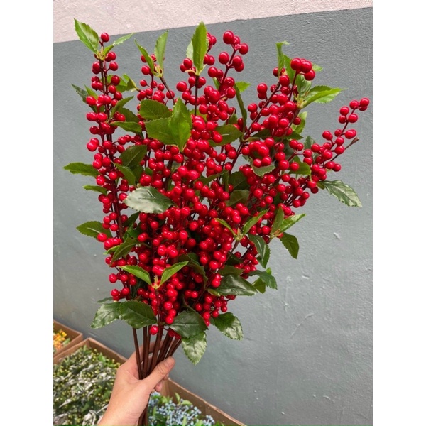Cành đào đông giả - đào đông Lộc non decor siêu xinh