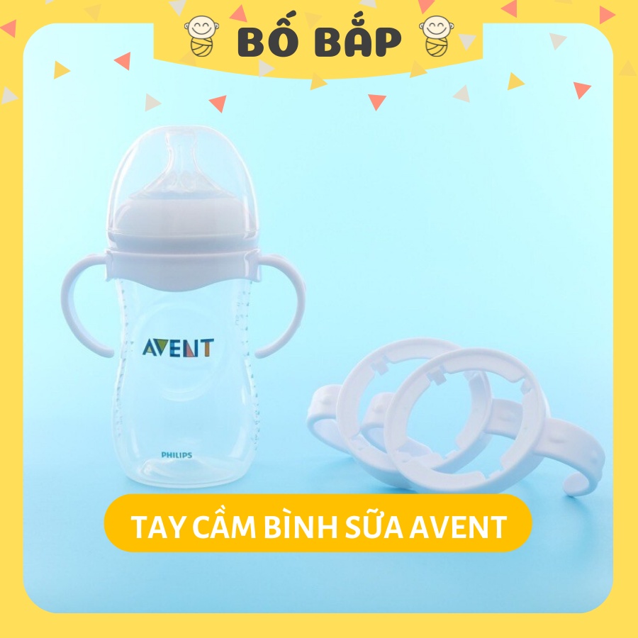 Tay Cầm Bình Sữa Avent Natural Cổ Rộng Tập Cho Bé Tự Cầm Bình Ti - Bố Bắp Store