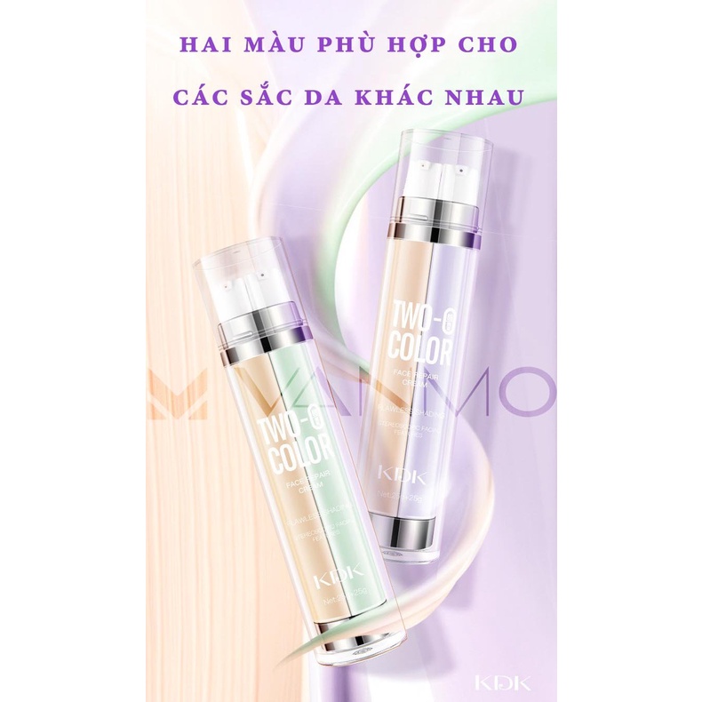 Kem Lót Dưỡng Da Hiệu Chỉnh Màu Da Che Khuyết Điểm Kiềm Dầu Cho Lớp Make Up Mịn Màng Hoàn Hảo