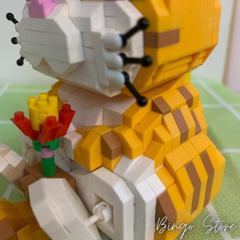 MÔ HÌNH ORANGE CAT 834 CHI TIẾT