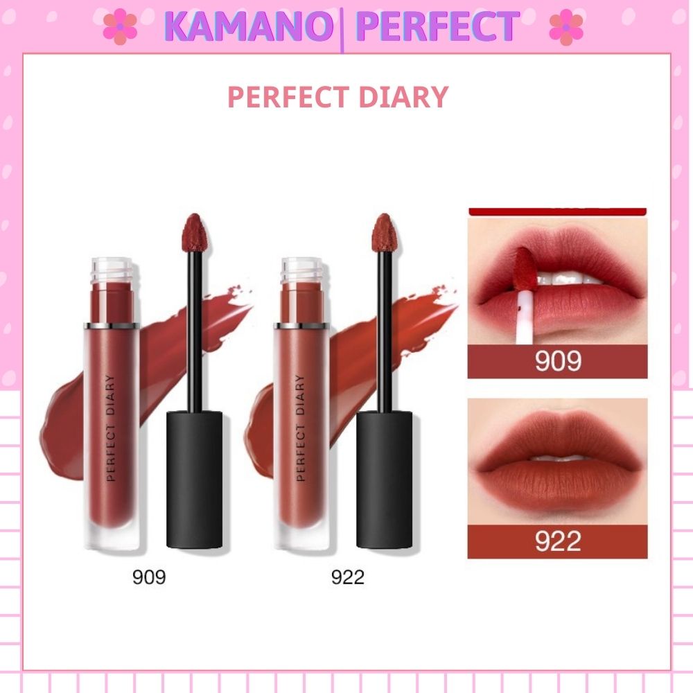 Son kem Perfect Diary màu lì siêu mịn lâu trôi 2.5g Shop KAMANO mã S5