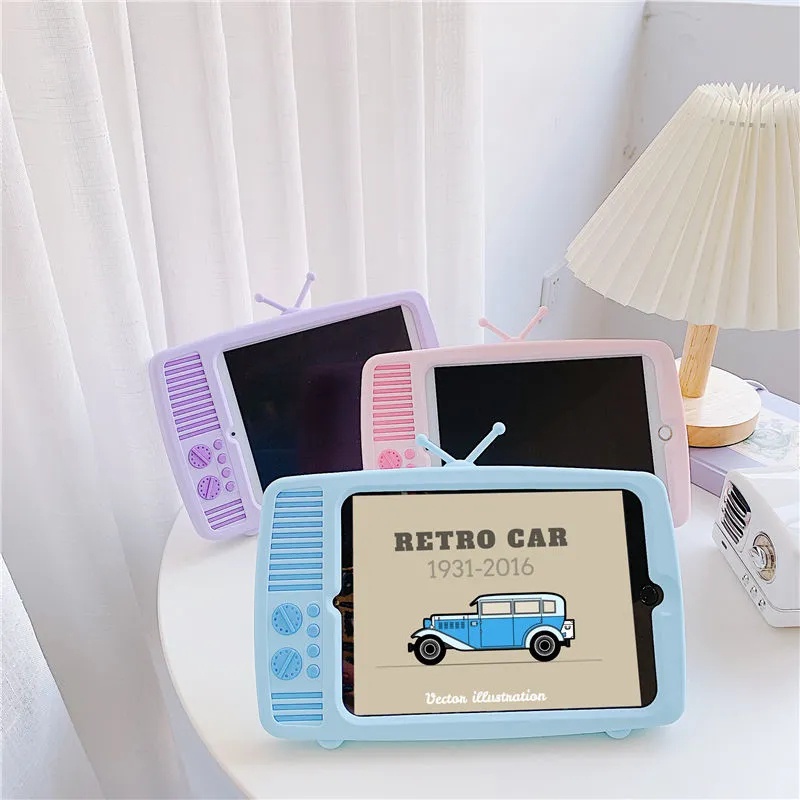 Ốp Máy Tính Bảng Hình TV Dễ Thương Cho iPad 2 / 3 / 4 / Mini / Air / Pro