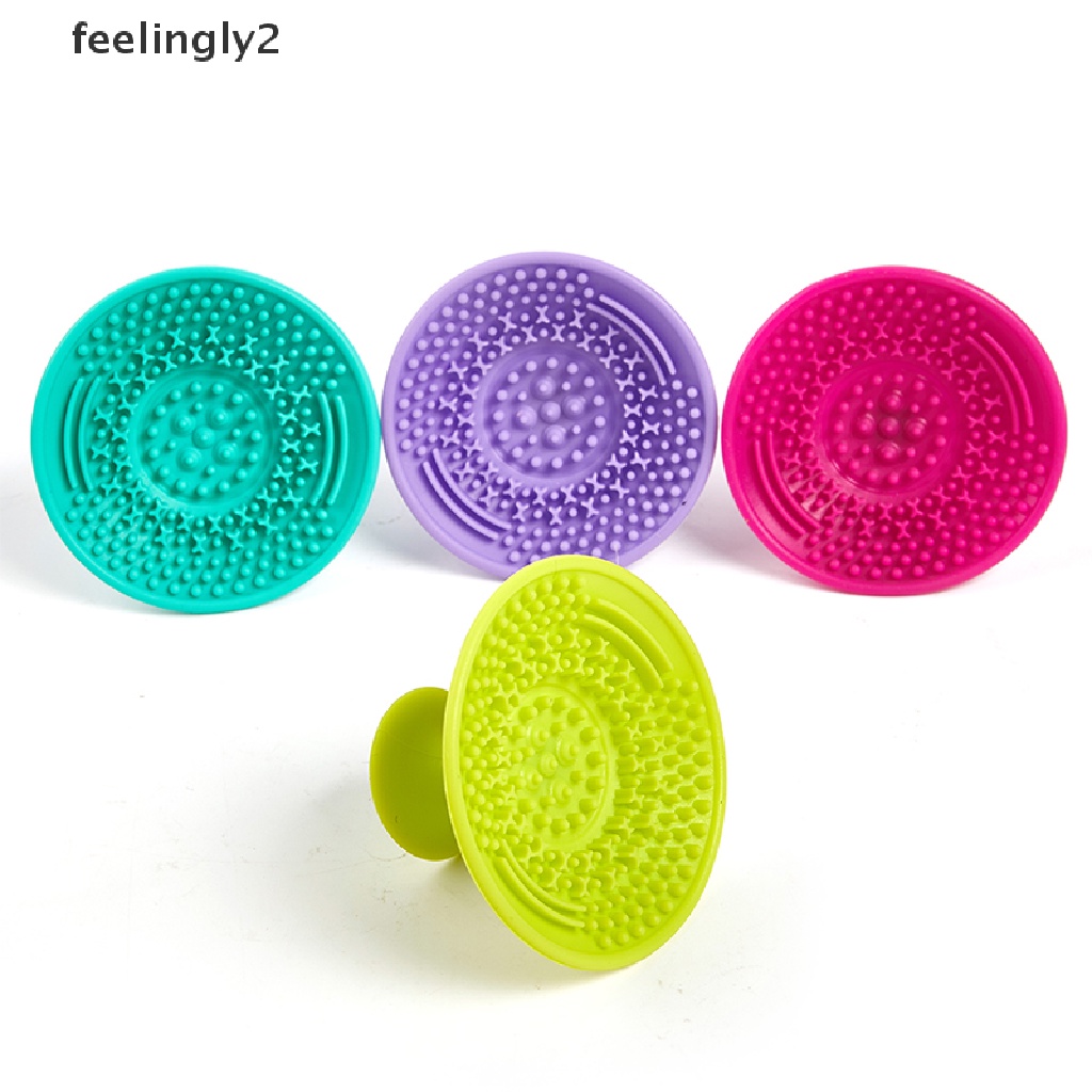 Miếng Silicone Vệ Sinh Cọ Trang Điểm Tiện Dụng