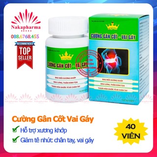 Cường Gân Cốt Vai Gáy Kingphar – Hỗ trợ xương khớp, thần kinh toạ, nhức mỏi vai gáy, tê bì chân tay