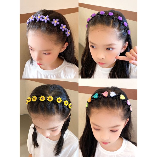 BỜM KẸP TÓC hoa quả NHIỀU NƠ phong cách hàn quốc dễ thương cho bé