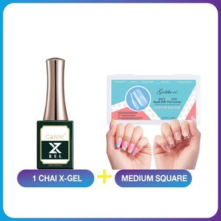 Bộ canni xgel + vuông trung