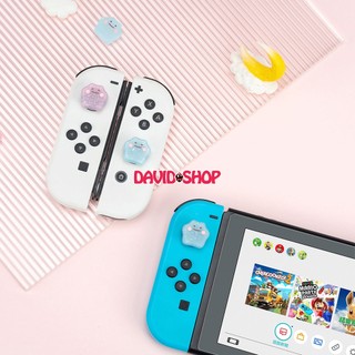 [GeekShare] Núm bọc analog Ditto (Pokémon) cao cấp cho Joy-Con - Nintendo Switch OLED, V1, V2, Lite