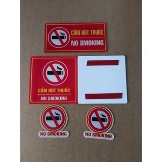 Bảng mica no smoking 0k