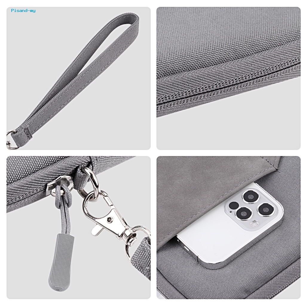 Túi Đựng Máy Tính Bảng Có Khóa Kéo Và Dây Đeo Chống Thấm Nước Cho iPad Mini 7.9-8.4 Inch