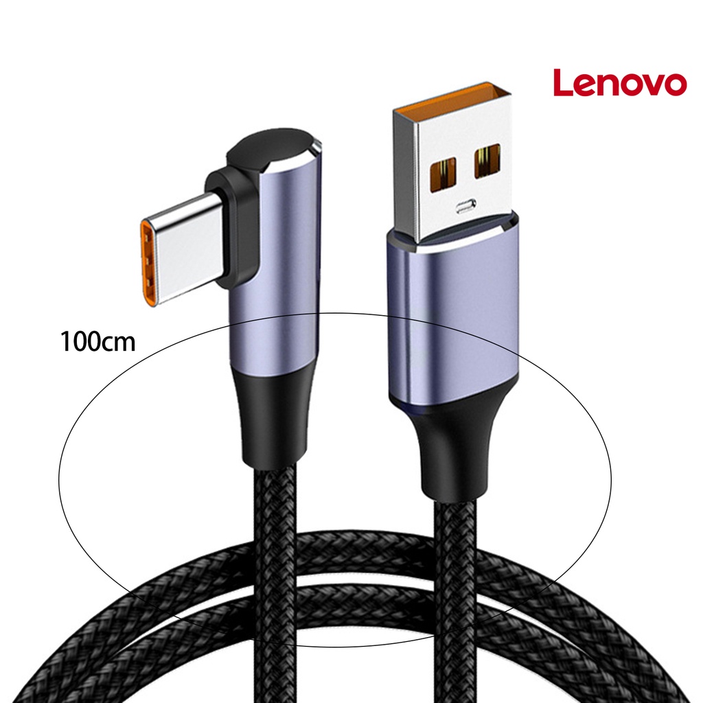 Dây cáp sạc nhanh LENOVO KC-6A 100W USB loại C thích hợp cho điện thoại di động