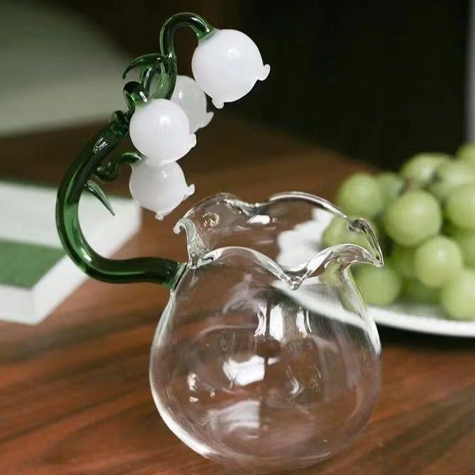 Ly Thủy Tinh Uống Rượu Cocktail Ba Chiều Màu Trơn Sang Trọng Phong Cách Nhật Bản