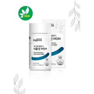 Thực phẩm bảo vệ sức khỏe general balance plant based msm - bảo vệ sụn khớp