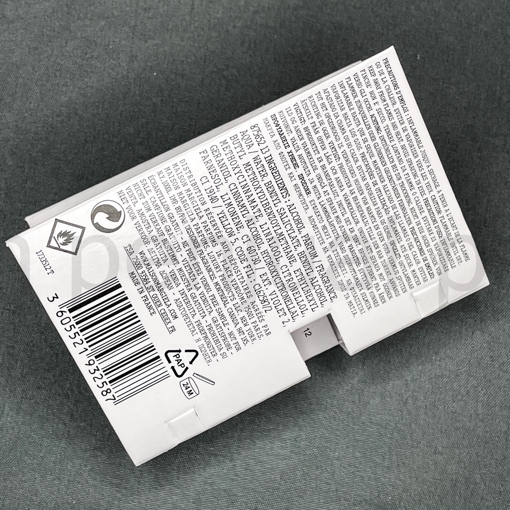 Chai nước hoa trung tính 1.5ml - Maison Margiela Lazy Sunday Morning