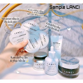 Trọn bộ dưỡng da Lanci (phiên bản dùng thử mini 2ml)