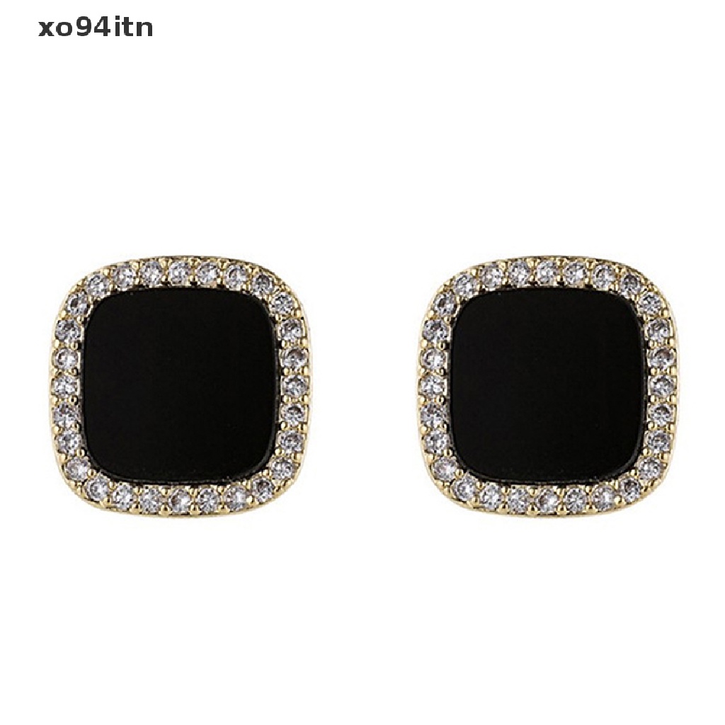 Bông Tai Đính Đá Zircon Thời Trang