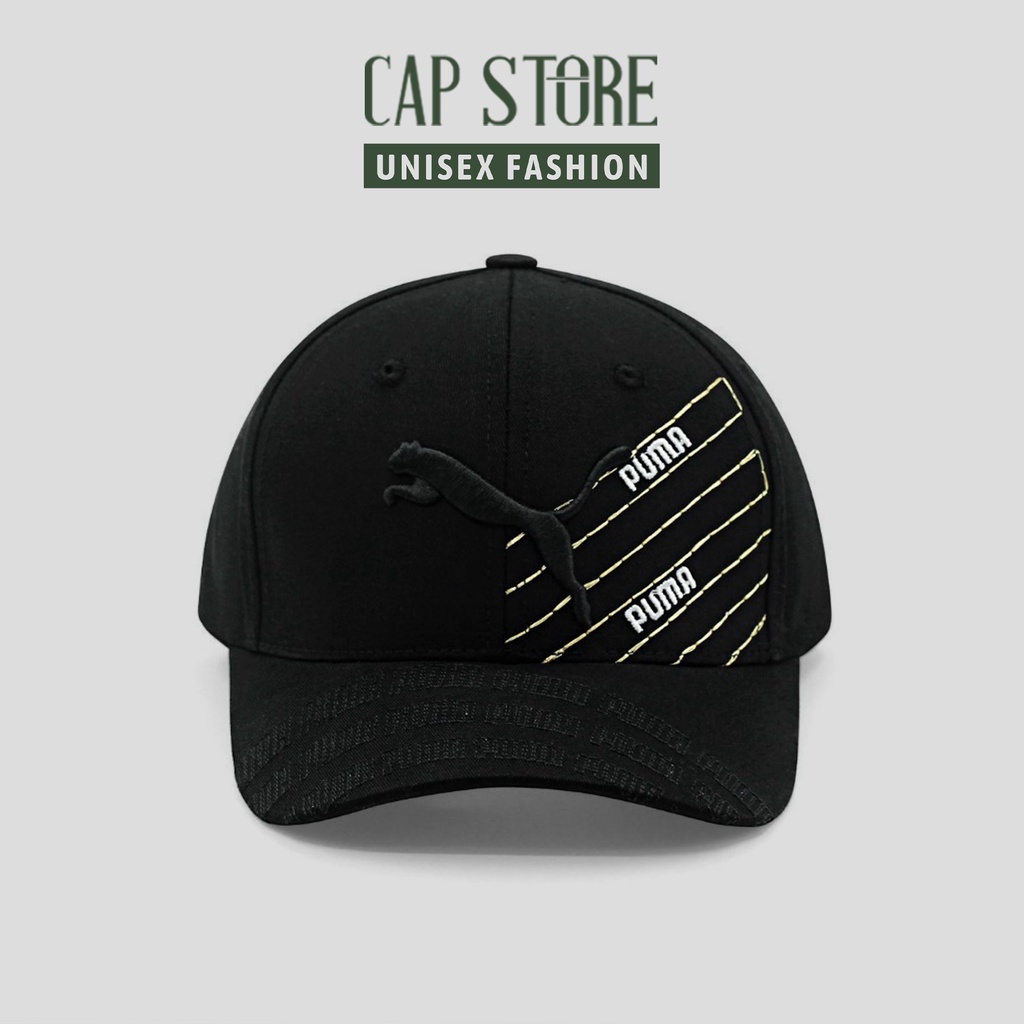 Nón Pu.ma chính hãng - Nón lưỡi trai xuất khẩu form unisex style Hàn Quốc cho nam nữ thời trang Cap Store [PUM-09]