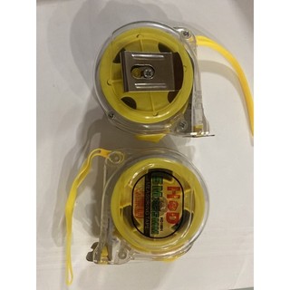 Thước cuộn thép nền trắng 5m, thước dây cuộn tự động 5m chất liệu ABS cứng chắc