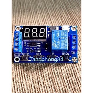 Mạch tạo trễ theo chu kỳ đóng ngắt relay 0 giây - 999 phút