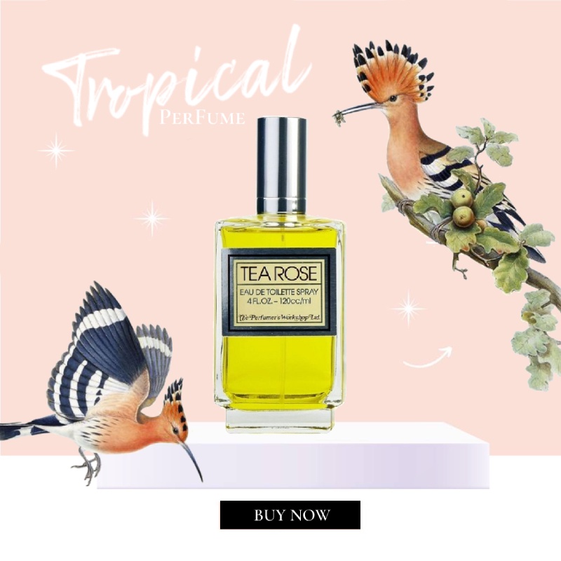 [𝕥𝕣𝕠𝕡𝕚𝕔𝕒𝕝] Nước hoa nữ Tea Rose - 10ml/20ml