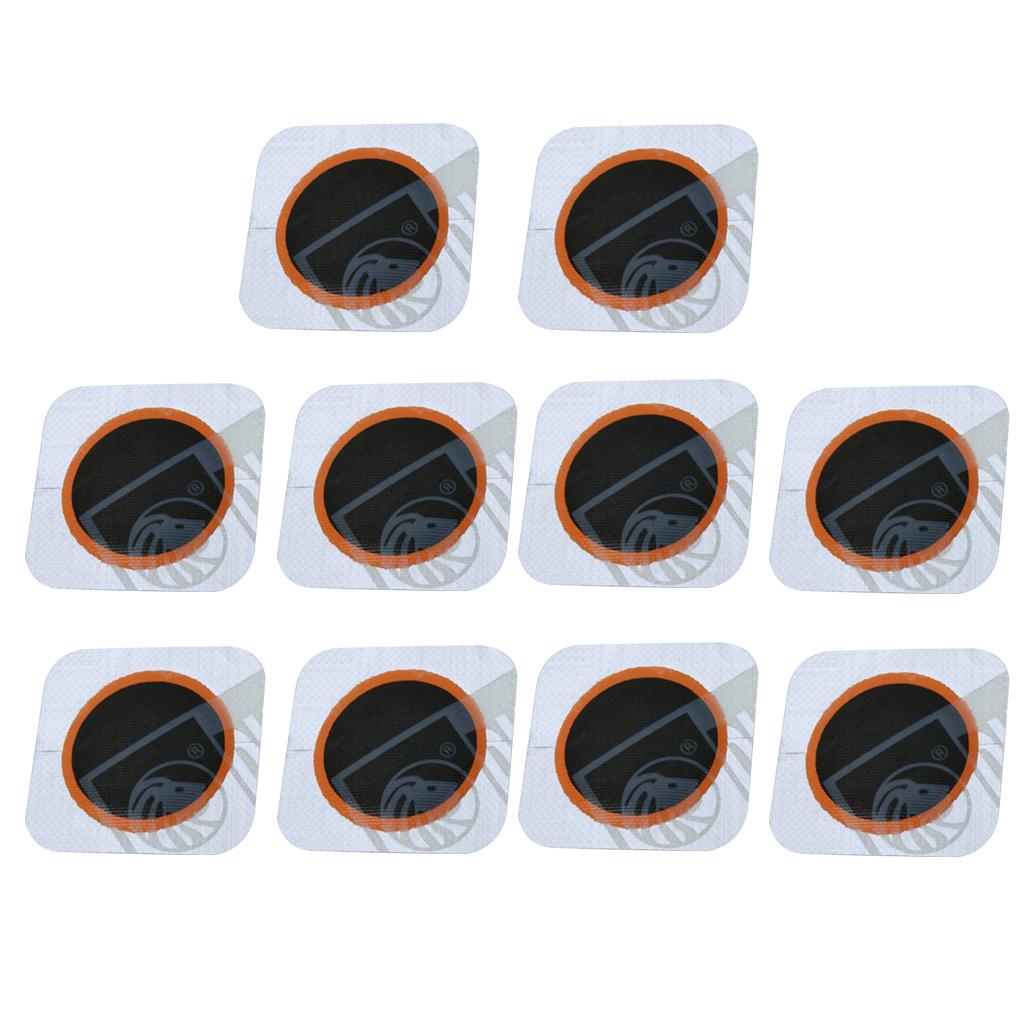 Bộ 10 Miếng Vá Lốp Xe Đạp Leo Núi Thiết Kế Nhỏ Gọn Tiện Dụng