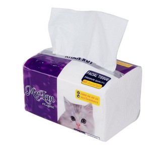 Lóc 3 gói Khăn giấy rút Mỹ Lan (tím)