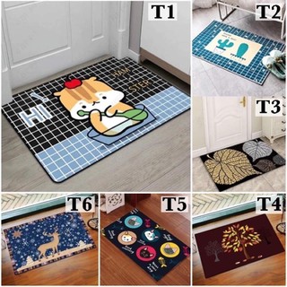 Thảm Lau Chân 3D Thấm Nước Chống Trơn trượt