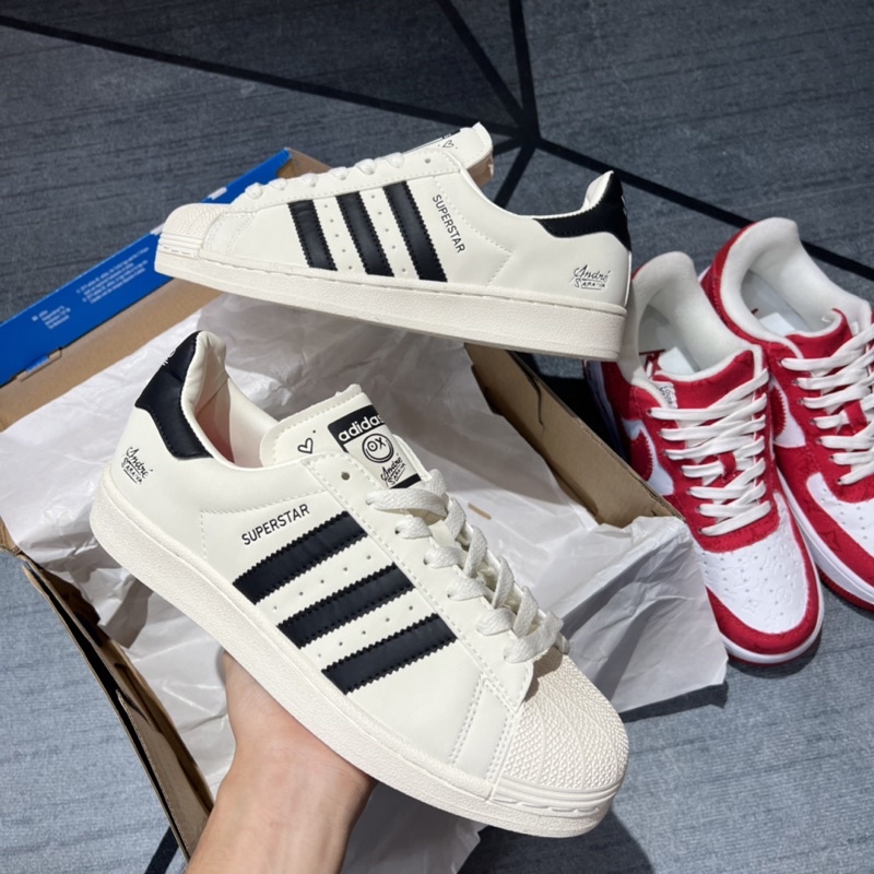 GIÀY Adi.das sò xo kem da thật sc