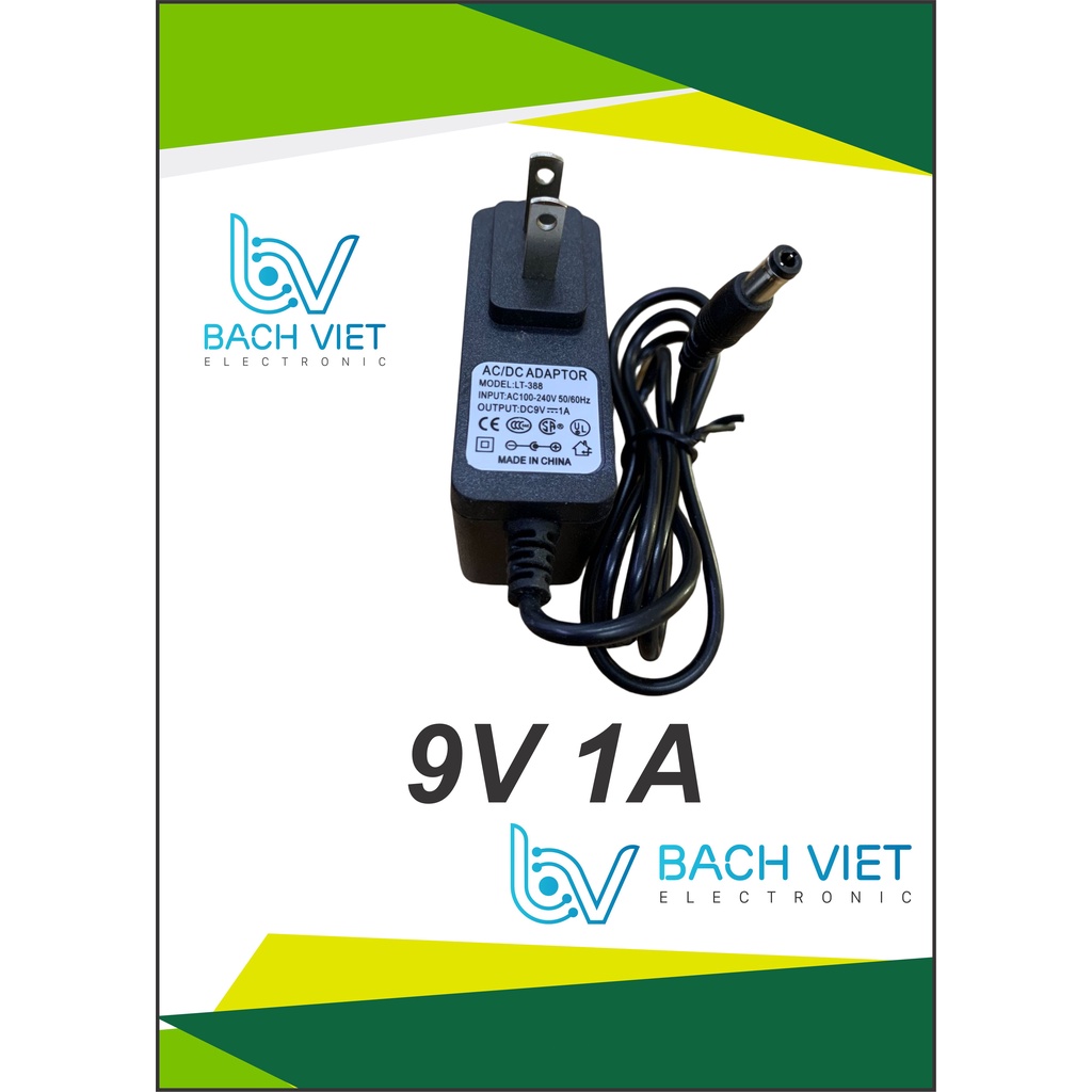 Adapter nguồn 3V / 4.5V / 5V / 6V / 7.5V / 9V / 12V - 1A / 2A / 3A / 5A - Jack DC 5.5mm