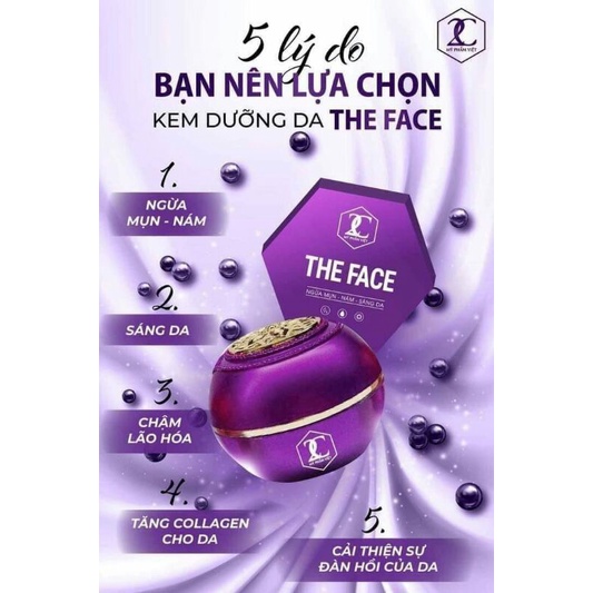 Kem The Face 2c ngừa mụn trắng da giảm nám tàn nhang