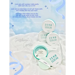 PHẤN PHŨ KIỀM DẦU ETUDE HOUSE ZERO SEBUM DRYING