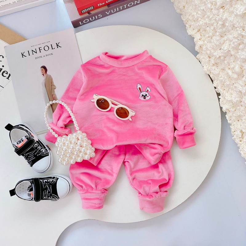 ANI Bộ nhung cho bé mã 43055