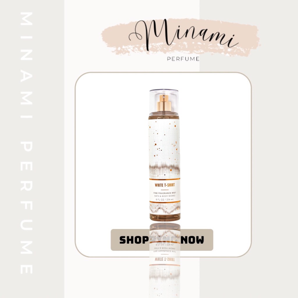 Xịt thơm toàn thân 𝐁𝐚𝐭𝐡 & 𝐁𝐨𝐝𝐲 𝐖𝐨𝐫𝐤𝐬 - White T-shirt