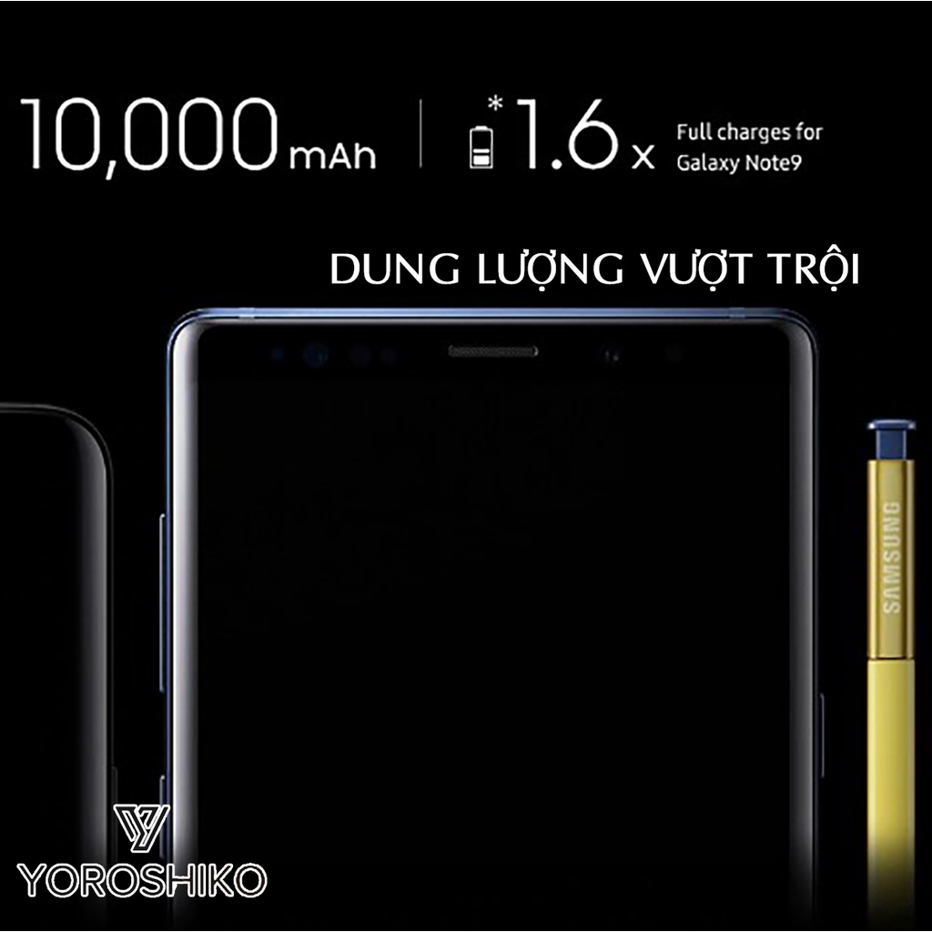 Sạc dự phòng 10000mAh Samsung Yoroshiko hàng chính hãng nhỏ gọn