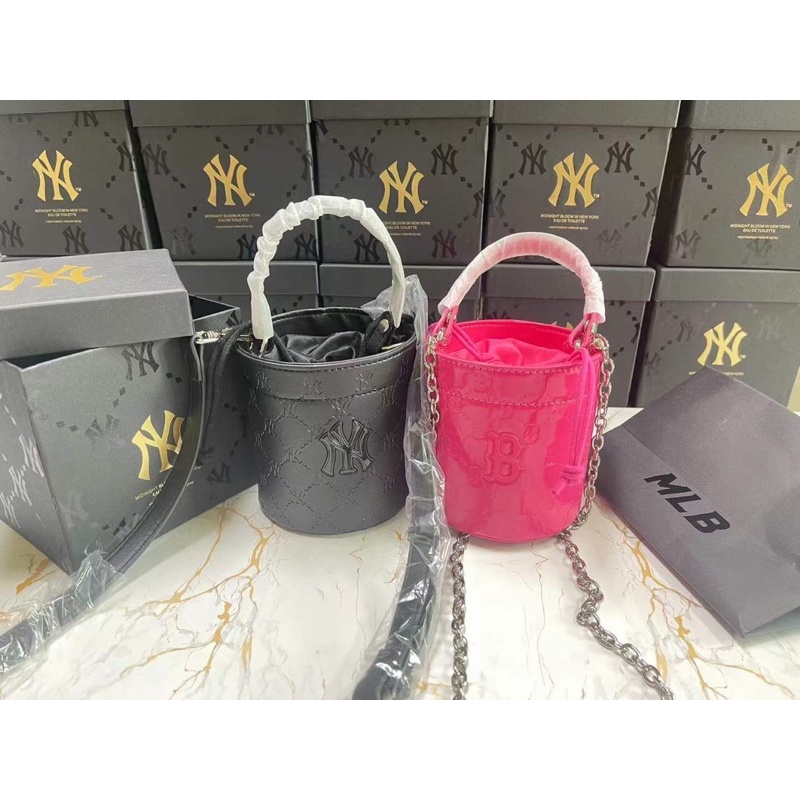 Túi MLB trụ tròn