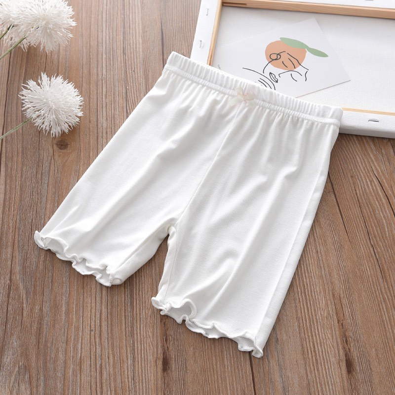 Quần mặc váy cotton cạp nơ A47 cho bé gái - Little Maven Official Stor